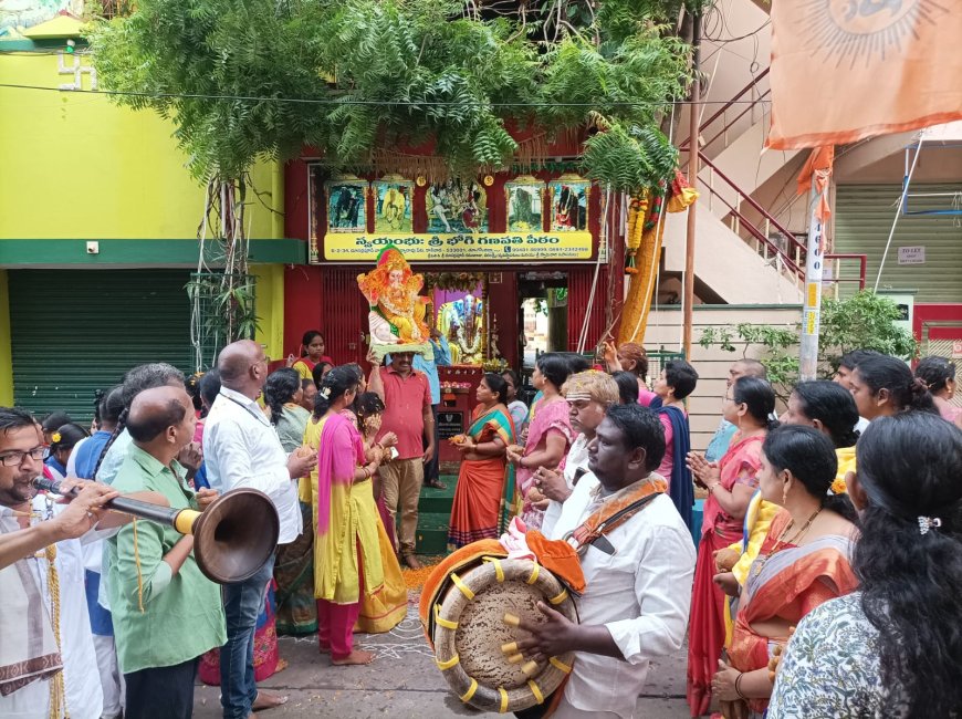 ఉపవాసకులతో ఘనంగా అంగారక ‘చతుర్ధిఉత్సవం’